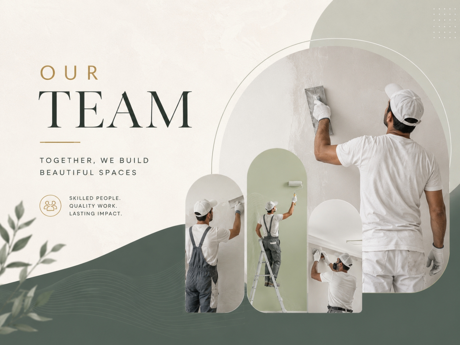 GIRIRAJ PAINTS team at work